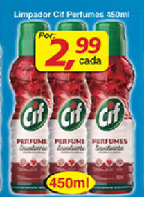 Supermercados Guanabara Limpador Cif Perfumes 450ml oferta