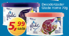 Supermercados Guanabara Desodorizador Glade Home 70g oferta