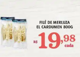 Bahamas Supermercados Filé De Merluza El Cardumen 800g oferta
