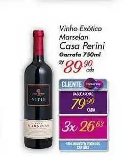 Muffato Vinho Exótico Marselan Casa Perini 750ml oferta