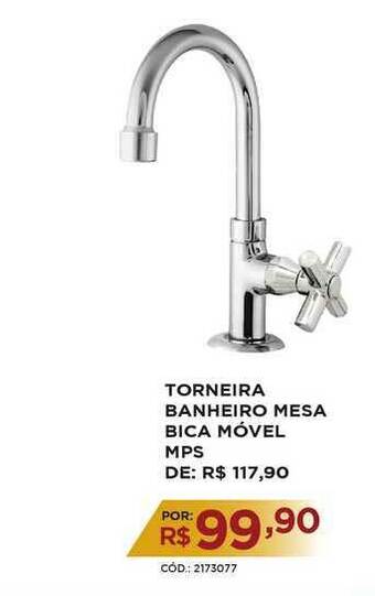 Casa Show Torneira Banheiro Mesa Bica Móvel Mps oferta