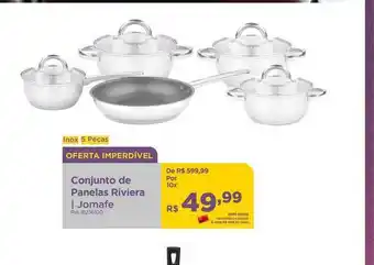 Le Biscuit Conjunto De Panelas Riviera Jomafe oferta