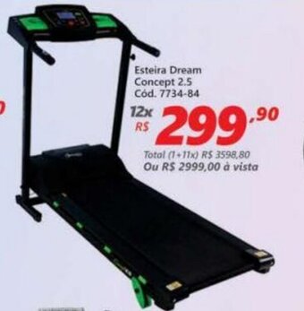 Esteira Dream Concept 2.5