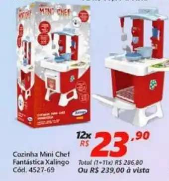 Conzinha Mini Chef Fantastica Xalingo