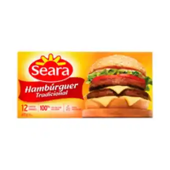 Hambúrguer bovino seara 672g
