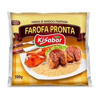 Serrano Supermercado Farofa pronta kisabor 400g oferta