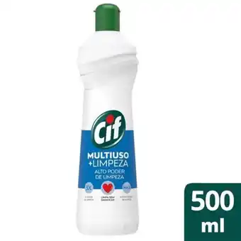 Limpador multiuso cif +limpeza 500ml