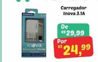 Carregador Inova 3.1a