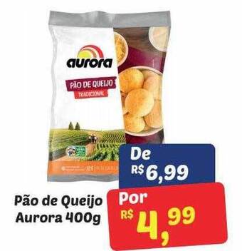 Semar Supermercado Pão De Queijo Aurora oferta