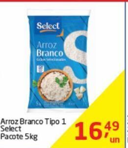 Tenda Atacado Arroz branco tipo 1 select 5kg oferta