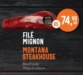 Tenda Atacado Filé mignon montana steakhouse kg oferta