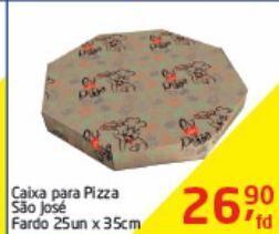 Tenda Atacado Caixa para pizza 25un x 35cm oferta