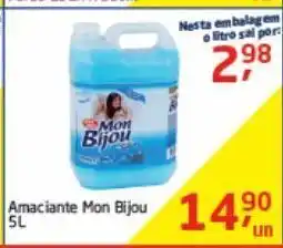 Tenda Atacado Amaciante mon bijou 5l oferta