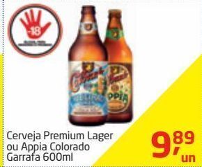 Tenda Atacado Cerveja premium lager ou appia colorado 600ml oferta