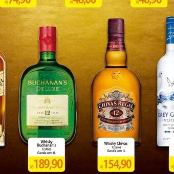 Atacadão Whisky Chivas oferta