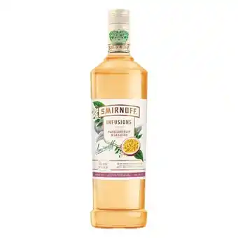 Vodka smirnoff infusions passion fruit & jasmine