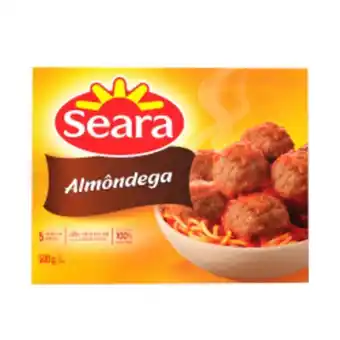 Enxuto Almôndega bovina seara 500g oferta