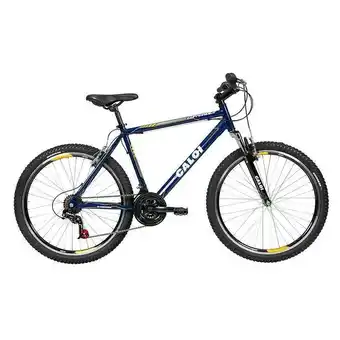 Bicicleta lazer caloi commander aro 26 - quadro alumínio - 21 velocidades - azul