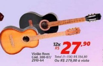 Lojas Becker Violao Roos oferta