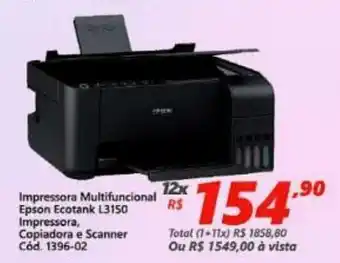 Impressora Multifunctional Epson Ecotank