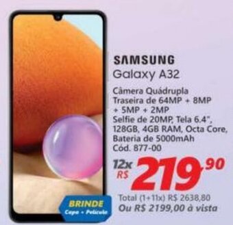 Lojas Becker Samsung Galaxy A32 oferta