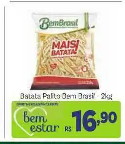 Batata Palito Bem Brasil 2kg