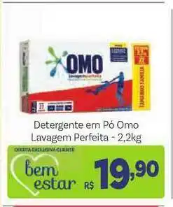 Covabra Supermercados Detergente Em Pó Omo Lavagem Perfeita 2.2kg oferta