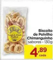 Carrefour Bairro Biscoito De Polvilho Chimanguinho 130g oferta