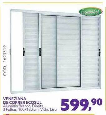 Telhanorte Veneziana De Correr Ecosul oferta