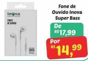 Fone De Ouvido Inova Super Bass