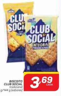 Biscoito club social