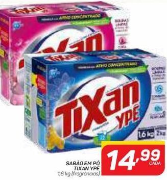 GBarbosa Sabão em pó tixan ypê 1.6kg oferta