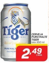 GBarbosa Cerveja puro malte tiger 350ml oferta