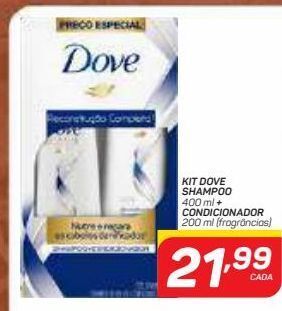 GBarbosa Kit dove shampoo + condicionador oferta