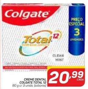 GBarbosa Creme dental colgate total 12 oferta