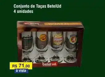 Conjunto De Taças Beteud 4 Unidades