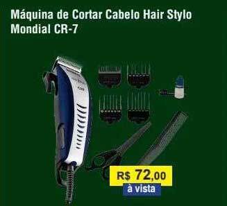 Copercana Máquina De Cortar Cabelo Hair Stylo Mondial Cr-7 oferta