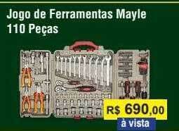 Copercana Jogo De Ferramentas Mayle 110 Peças oferta