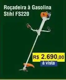 Copercana Roçadeira à Gasolina Stihl Fs220 oferta