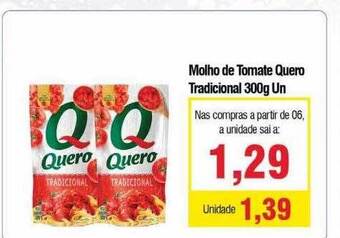 Spani Atacadista Molho De Tomate Quero Tradicional oferta