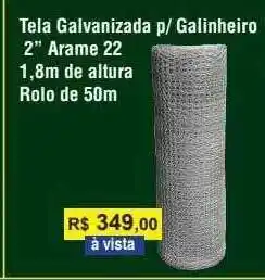 Tela Galvainzada P Galinheiro 2