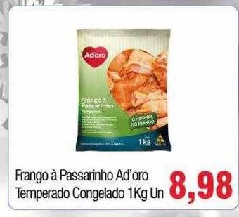 Spani Atacadista Frango à Passarinho Ad'oro Temperado Congelado oferta