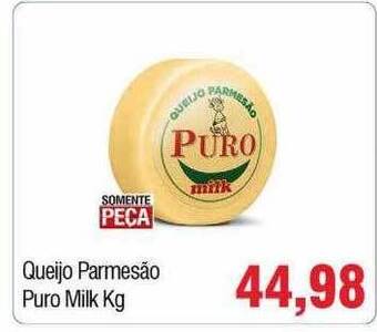 Spani Atacadista Queijo Parmesão Puro Milk oferta
