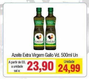 Spani Atacadista Azeite Extra Virgem Gallo Vd. oferta