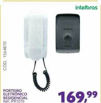Telhanorte Intelbras Porteiro Eletrônico Residencial oferta