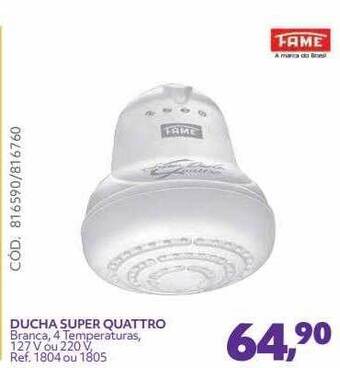 Telhanorte Fame Ducha Super Quattro oferta