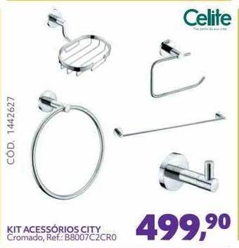 Telhanorte Celite Kit Acessórios City oferta