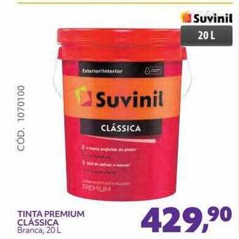 Telhanorte Suvinil Tinta Premium Clássica Branca oferta