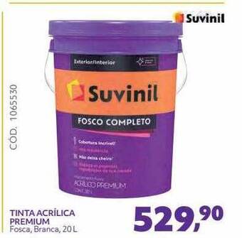 Telhanorte Suvinil Tinta Acrílica Premium Fosca Branca oferta