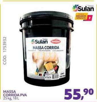 Telhanorte Sulan Massa Corrida Pva oferta